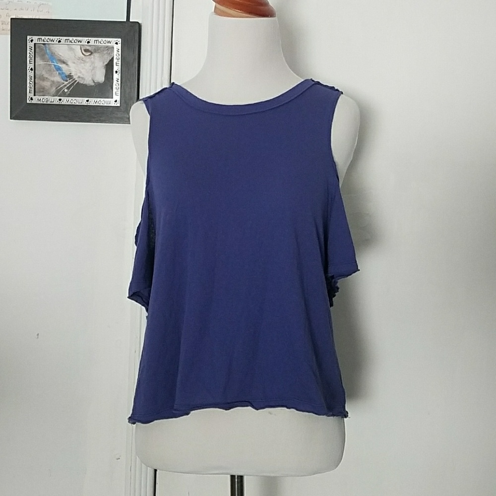 We The Free Crop Top XS drop shoulder